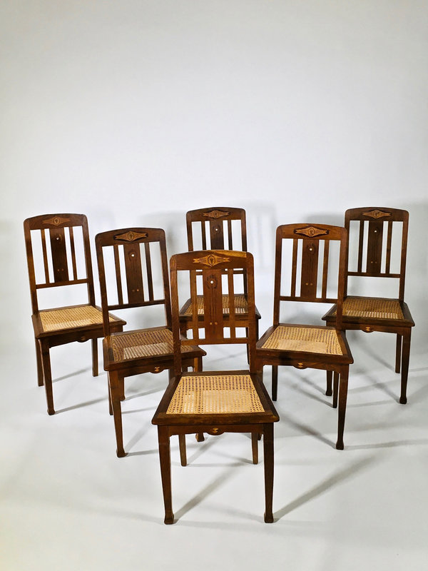 Série de 6 chaises 