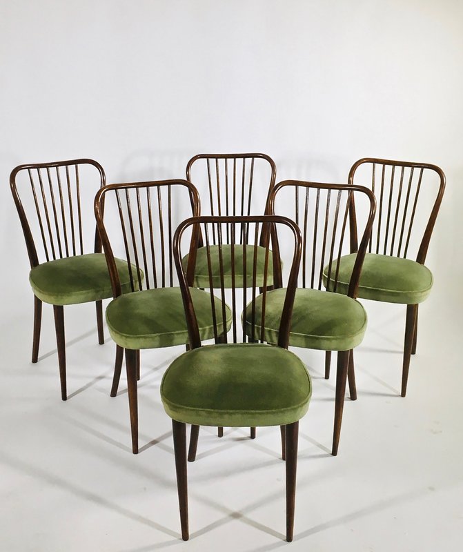 Série de 6 chaises type 