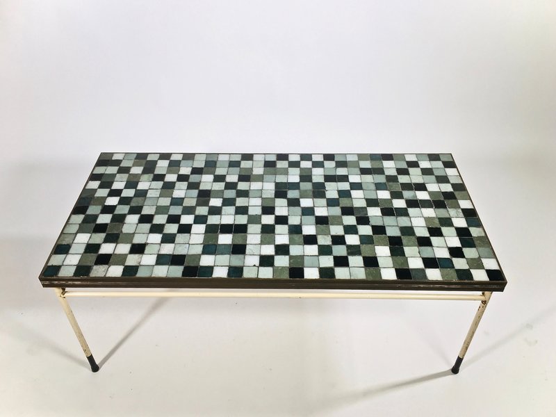 Table basse en mosaïque