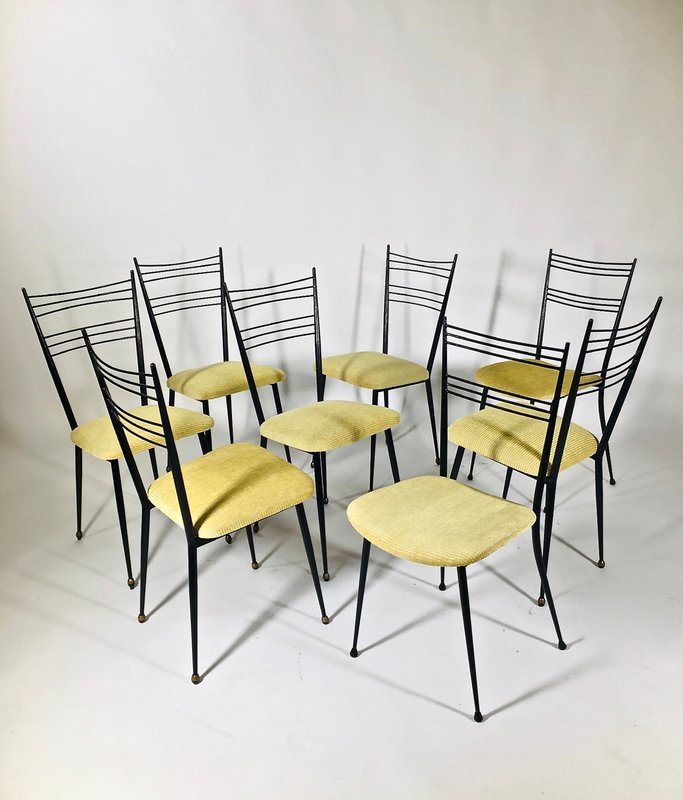Série de 8 chaises