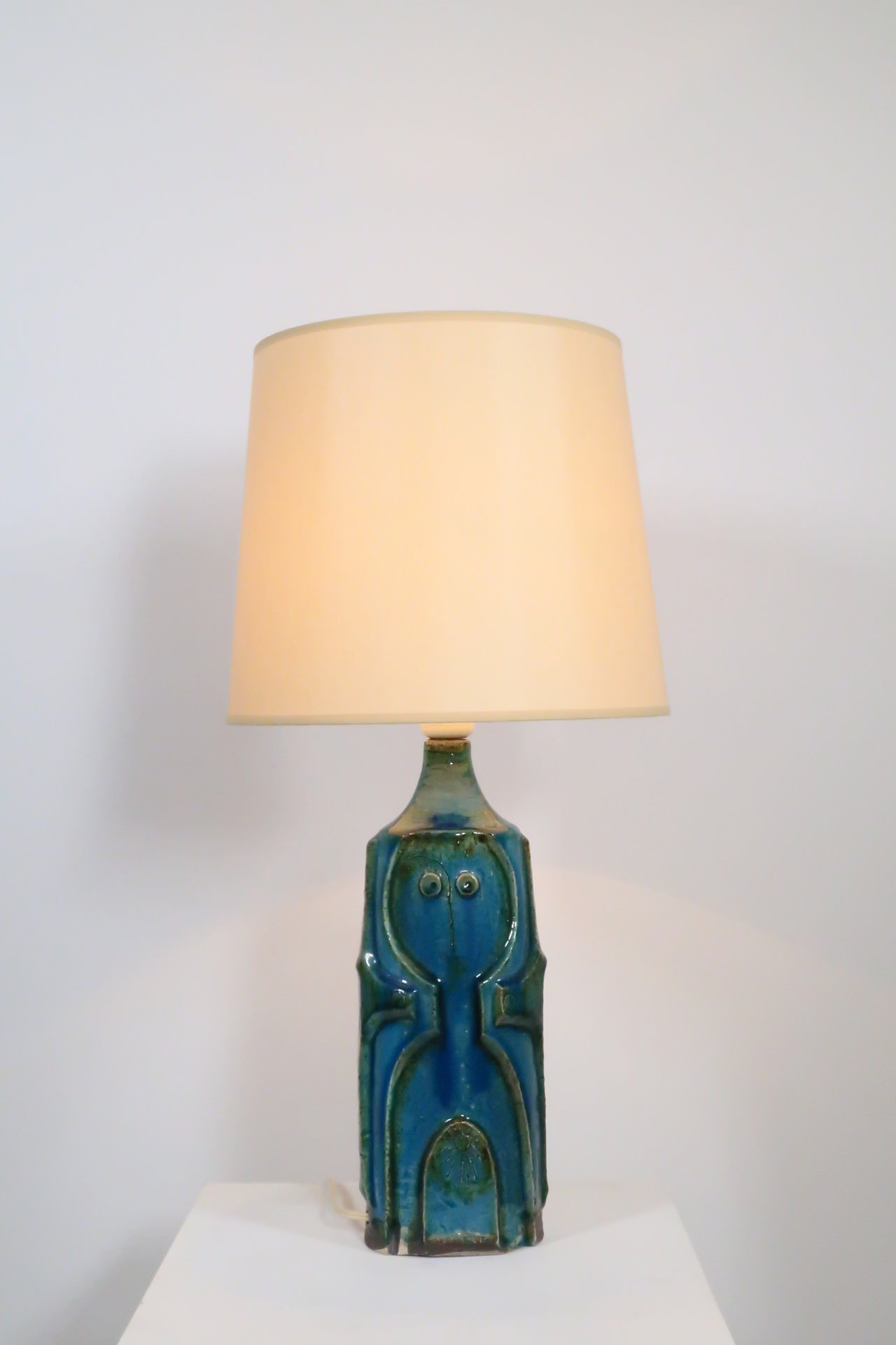 Lampe de table scandinave en céramique