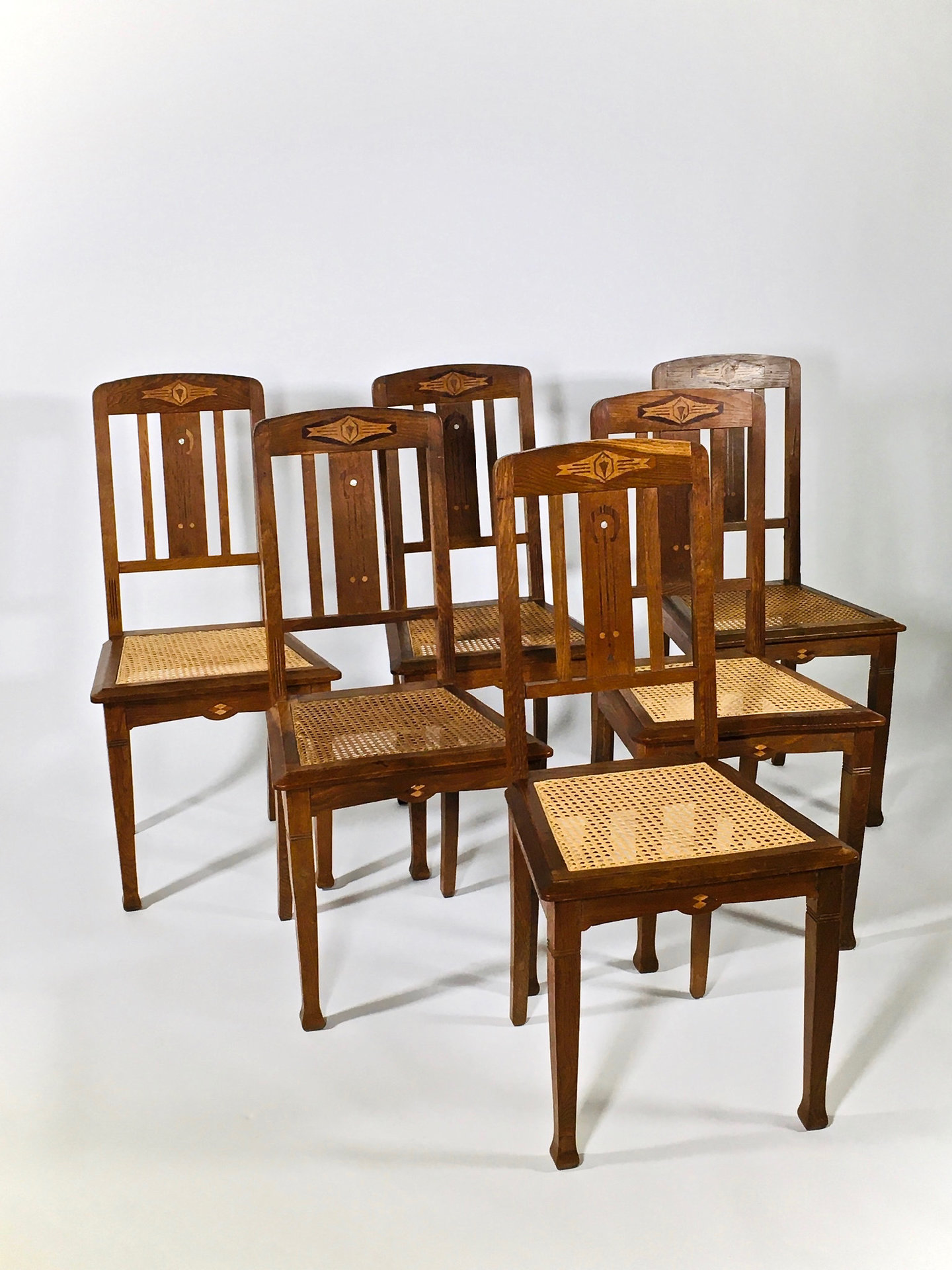 Série de 6 chaises 